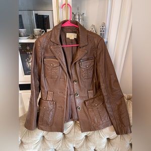 Michael Michael Kors brown genuine real leather, size 8